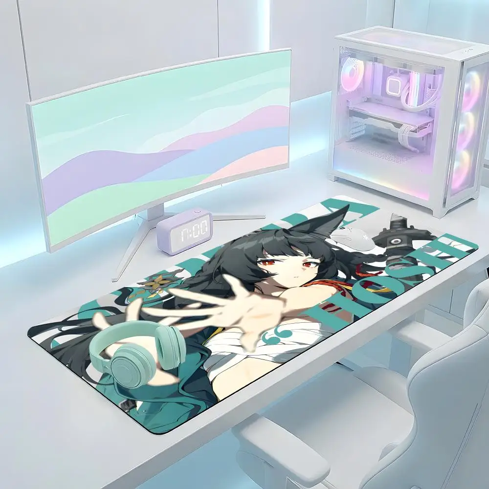 

Anime H-Hoshimi Miyabi Mouse Pad Mousepad Large Gaming LockEdge Thickened Computer Keyboard Table Desk Mat