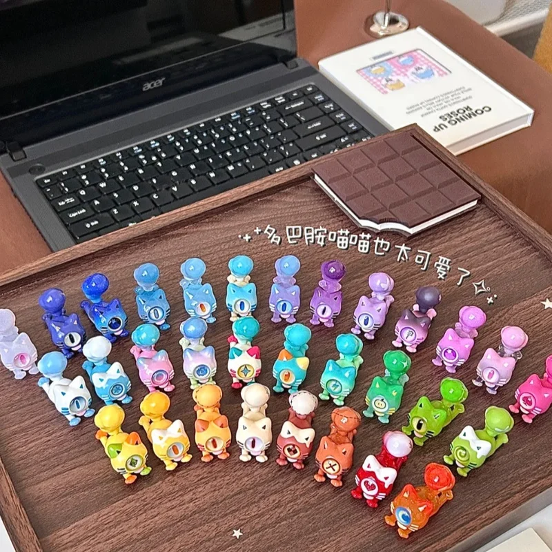 Натуральная серия Downy Prank Paradise, милая игрушка ручной работы, мини-кукла, украшение для рабочего стола, набор украшений, подарок-сюрприз, новинка