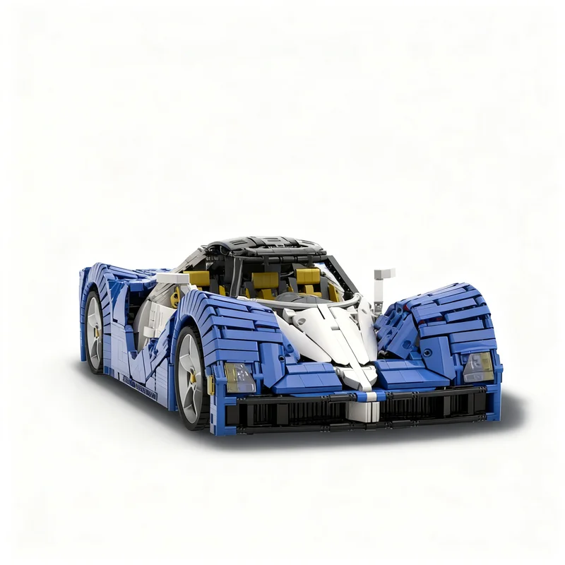 5523pcs MOC Technical Billionaire S Hypercar Model Toys Building Blocks Construction Christmas Gift Kids Education DIY Idea