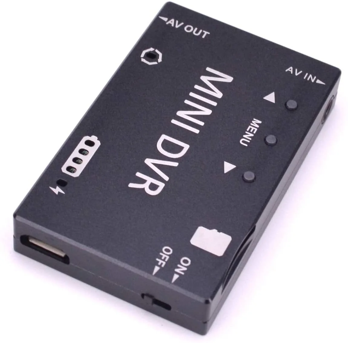 Moduł Mini DVR fpv NTSC/PAL przełączany wbudowany akumulator wideo Audio rejestrator FPV dla zdalnie sterowanych modeli wyścigowych dron FPV