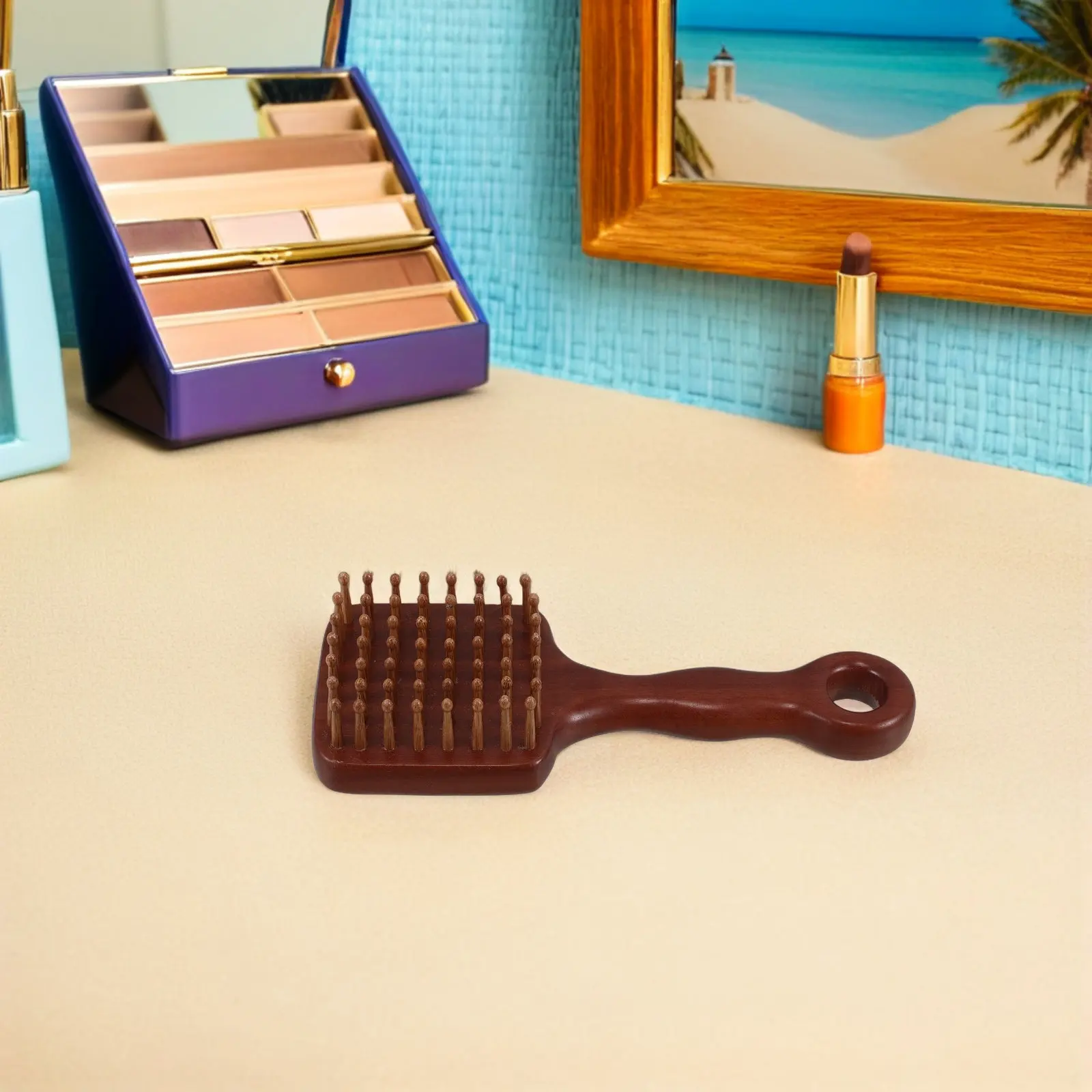 

Premium Sandalwood Wood Comb for Scalp Massage - Gentle Detangling Hair Brush - Ideal for Curly Straight Hair Types