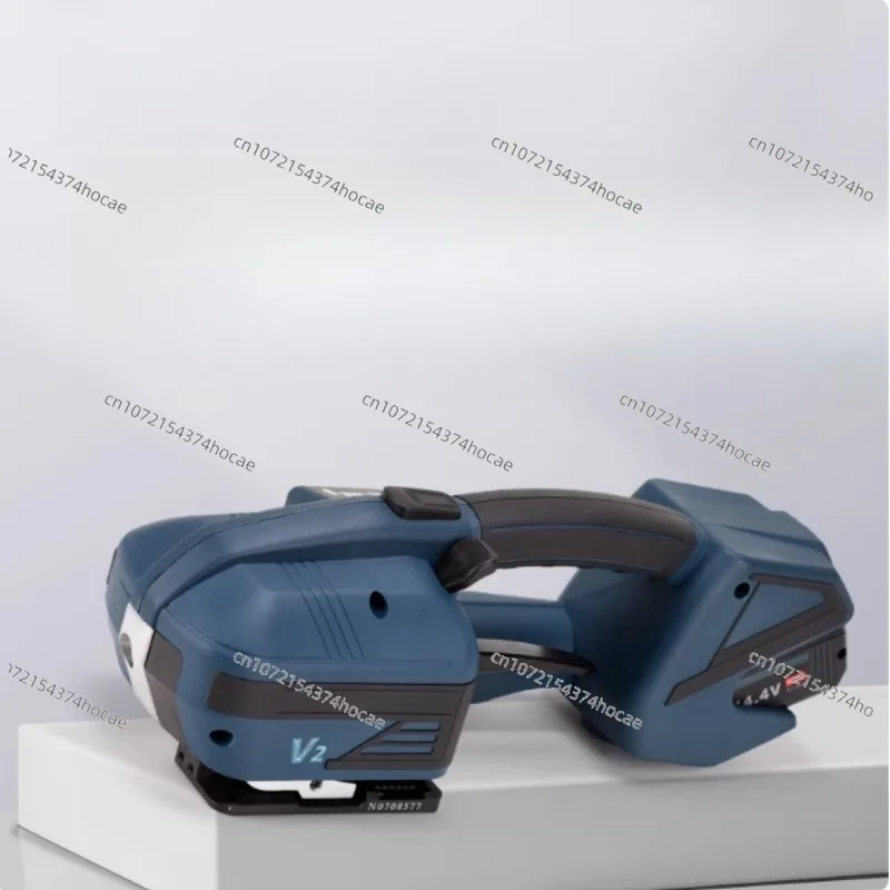 V2 آلة الربط الكهربائية ل 13-16 مللي متر PET/PP حزام المحمولة التلقائي أداة التعبئة والتغليف الساخن ذوبان المكبس شاشة ديجيتال #3