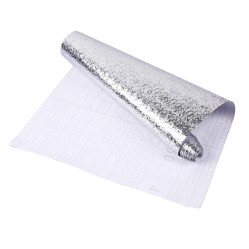 

Aluminum Foil Waterproof Greaseproof Paper Stove Wall Protector Oil Proof Kitchen Cabinet Under Sewer