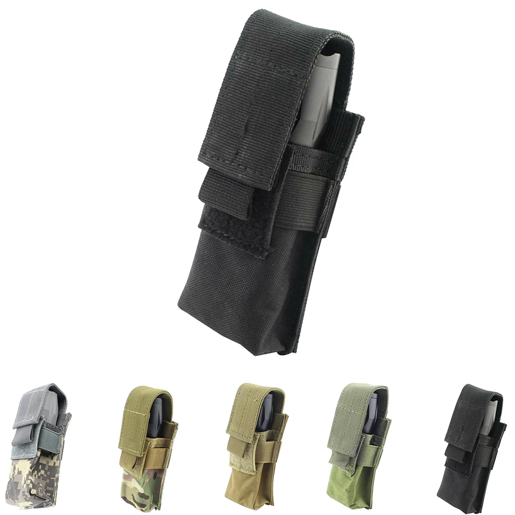 Belt Flashlight Holder Multi-Use Nylon Adjustable Outdoor Tools Storage Pouch Utility Case