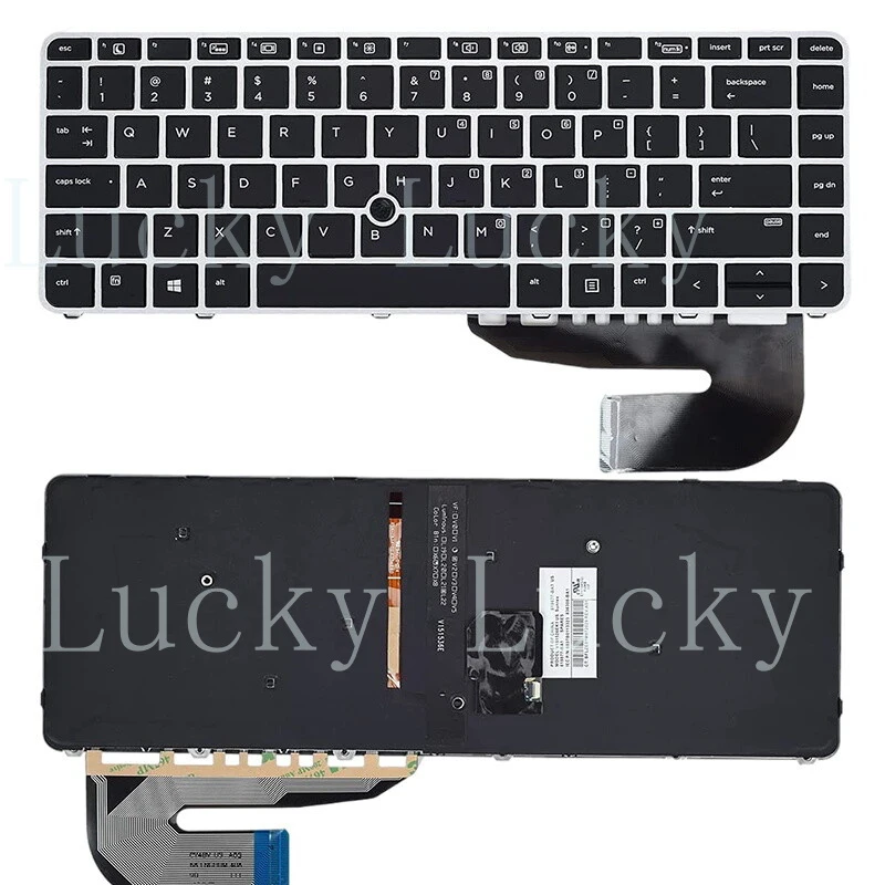 

Клавиатура для ноутбука HP EliteBook 840 G3 745 745 840 848 G4, US-раскладка, с подсветкой, артикул 836308-001