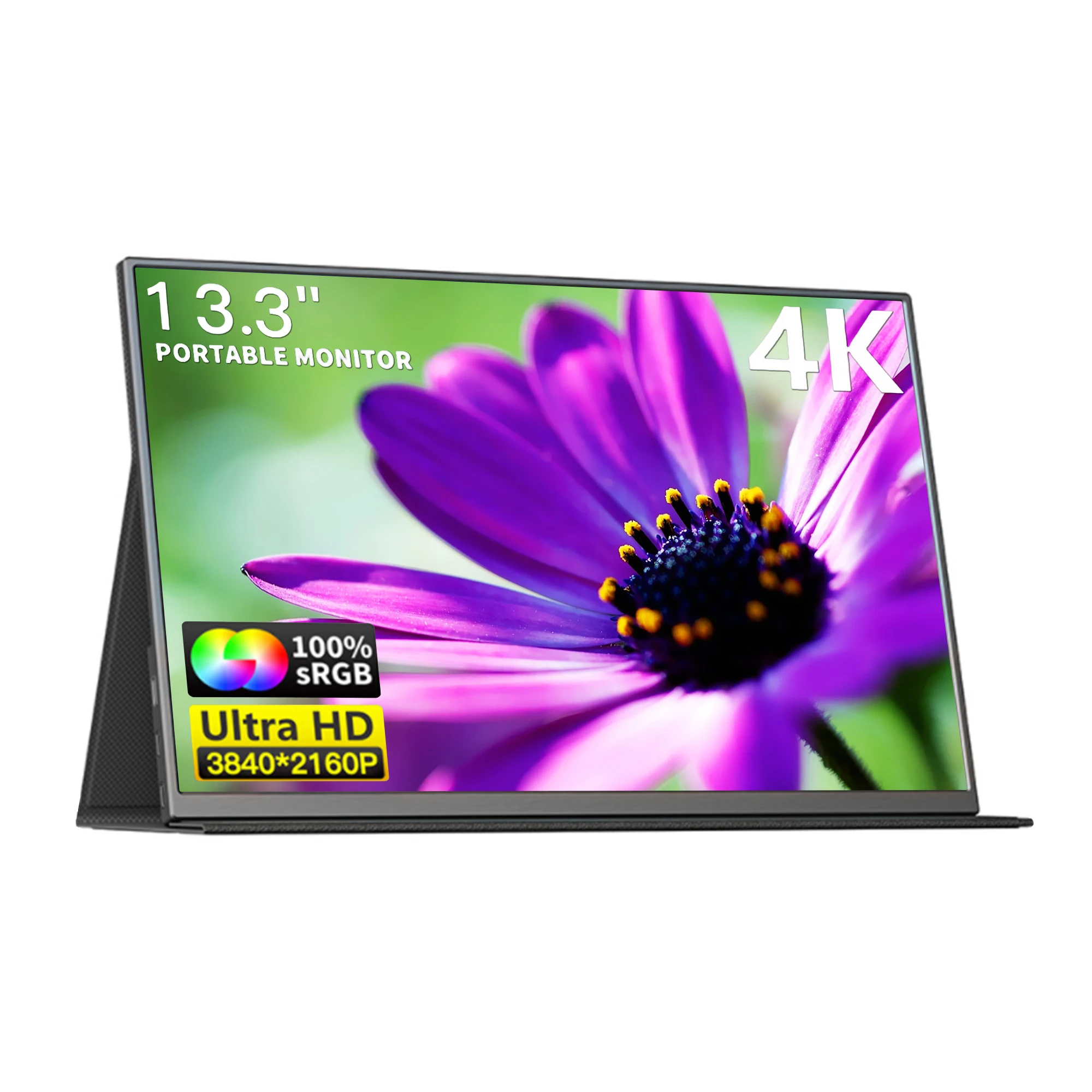 Pantalla táctil 4K UHD para ordenador portátil, Monitor de 13,3 pulgadas, IPS, 100%, SRGB, HDR, gran oferta