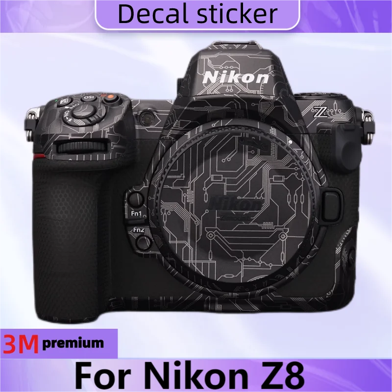 For Nikon Z8 Camera Body Sticker Protective Skin DecalVinyl Wrap Film Anti-Scratch Protector Coat nikon z8