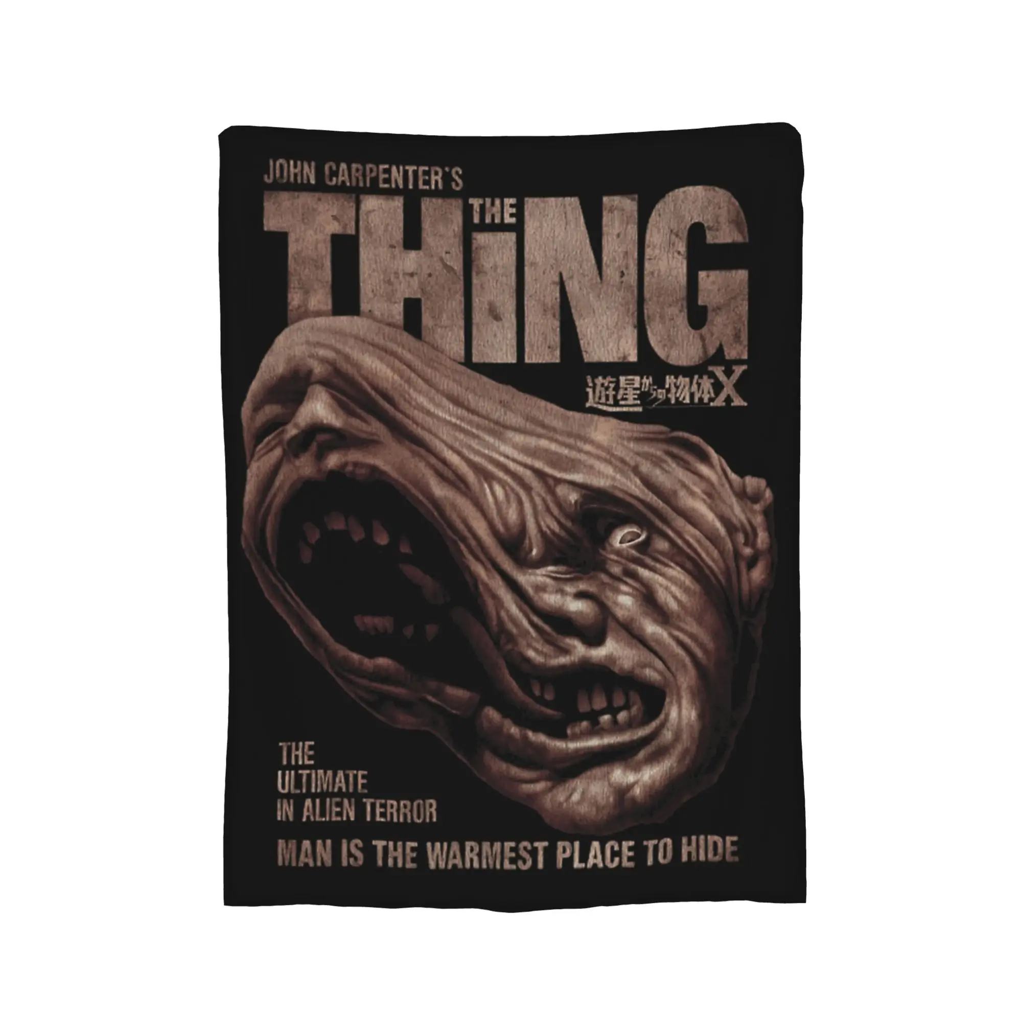 The Thing John Carpenter Horror Sci Fi Blanket Fleece Textile Decor  Ultra-Soft Throw Blanket for Bedding Office Bedding Throws