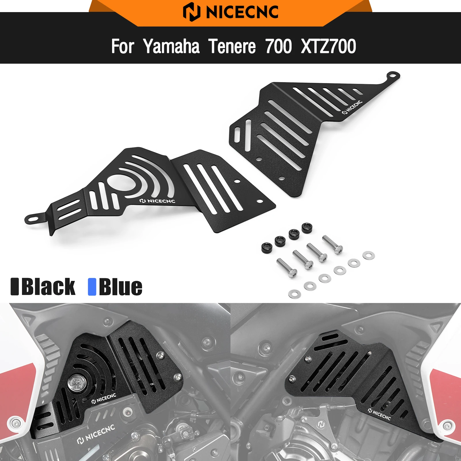 Para Yamaha Tenere700 T700 XTZ 700 2019-2024 cubierta protectora de carenado lateral TENERE700 Rally Edition 2020-2024 T7 XTZ700 XTZ