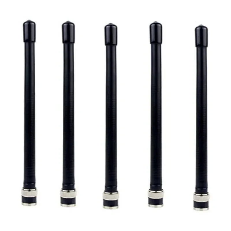 

5x VHF 136-174mhz BNC Plug Rubber Antenna for ICOM IC V8 V80 V80E V82 V85 V85E VX200 VX500 for KENWOOD TK208 Radio Walkie Talkie