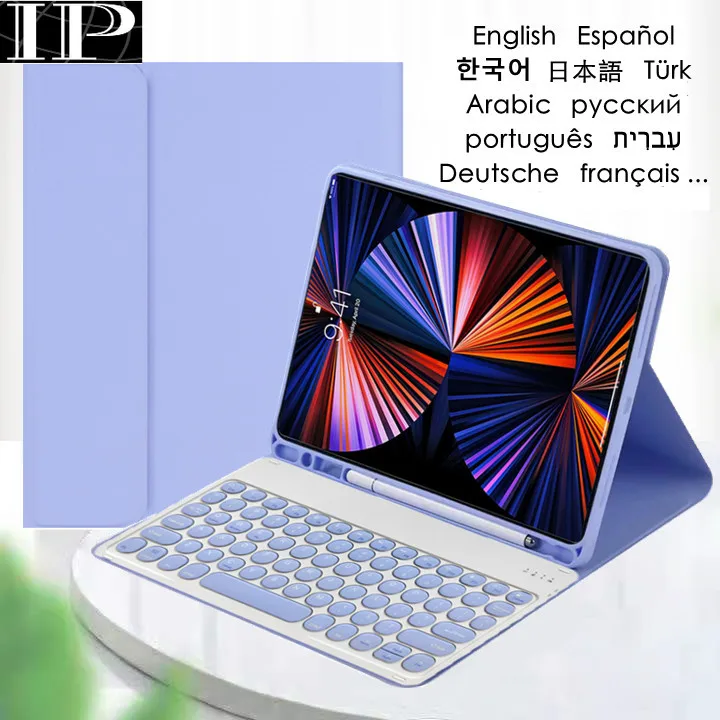 

For Apple iPad 10 2 Case with Pencil Holder Keyboard Case for Funda iPad 7 8 9 10.2 inch Pro 10.5 Air 3 2019 Keyboard Cover