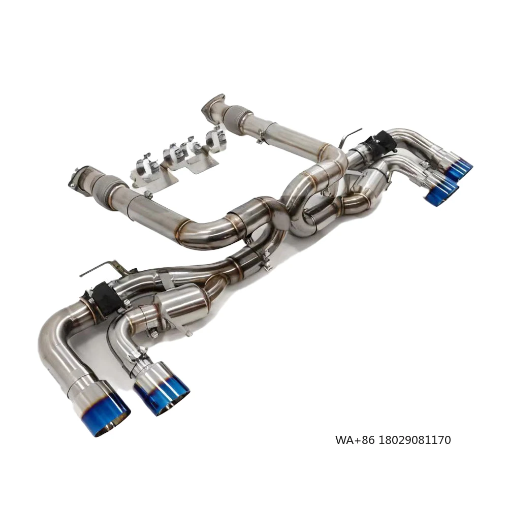 

Exhaust Pipe Chevrolet Corvette C8 Stainless Steel 6.2L Sport Valved Exhaust System