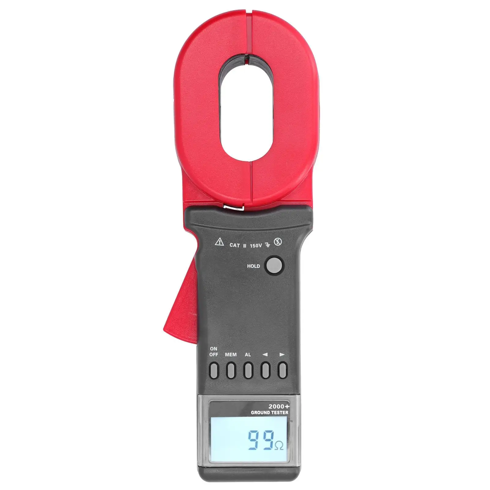 ETCR2000 Digital Clamp Meter - 0.01-1200Ω Ground Earth Resistance Tester