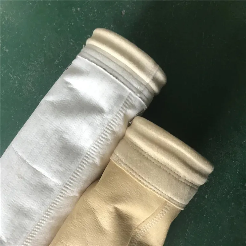 Dust Collector Filter Bags Polyester Needle-punched Felt High Temperature Filter Bags Industrial Spare Parts