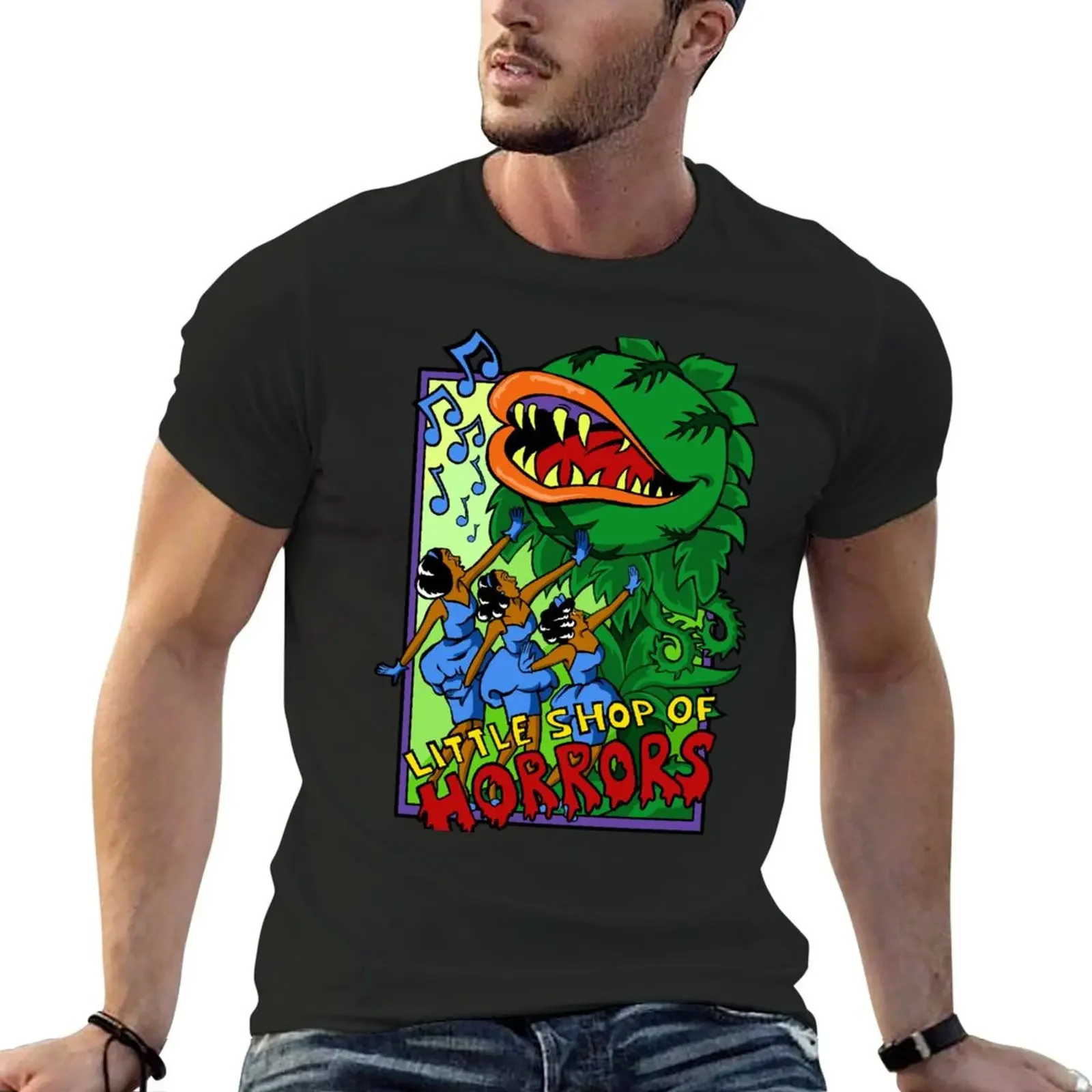 

Little Shop of Horrors T-Shirt hippie clothes anime stuff men graphic t shirts