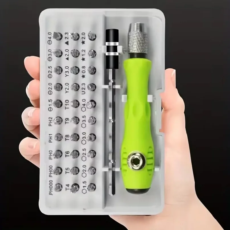 Multifunctional tool screwdriver set 32 in 1 screwdriver machine electronic product maintenance and disassembly tool set