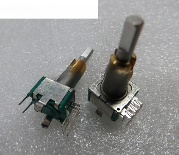 

5PCS EC11EBB24C03 dual axis encoder with switch 30 positioning 15 pulses