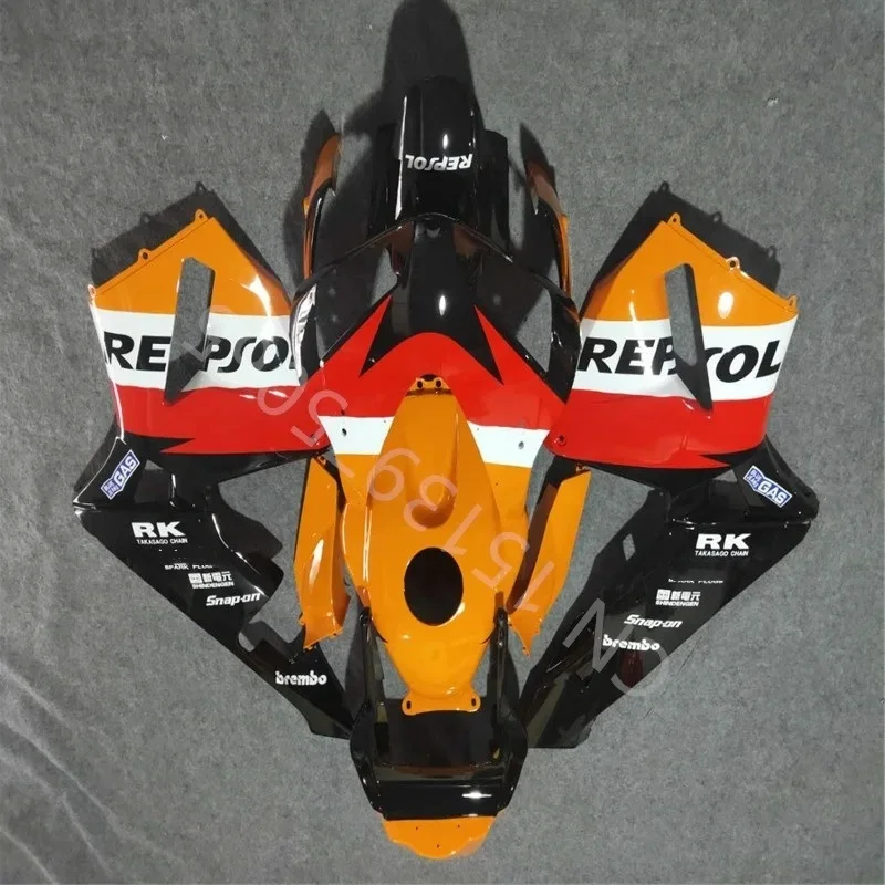 

Free Painting Injection Bodyworks Fairing kits for Honda Cbr600 2003 2004 CBR 600 RR 03 04 CBR600RR orange black yellow set