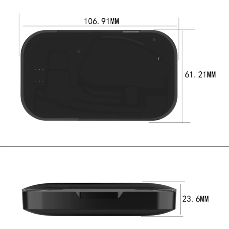 Подходит для Plantronics Voyager Legend портативная зарядная коробка для наушников Защитная зарядная коробка