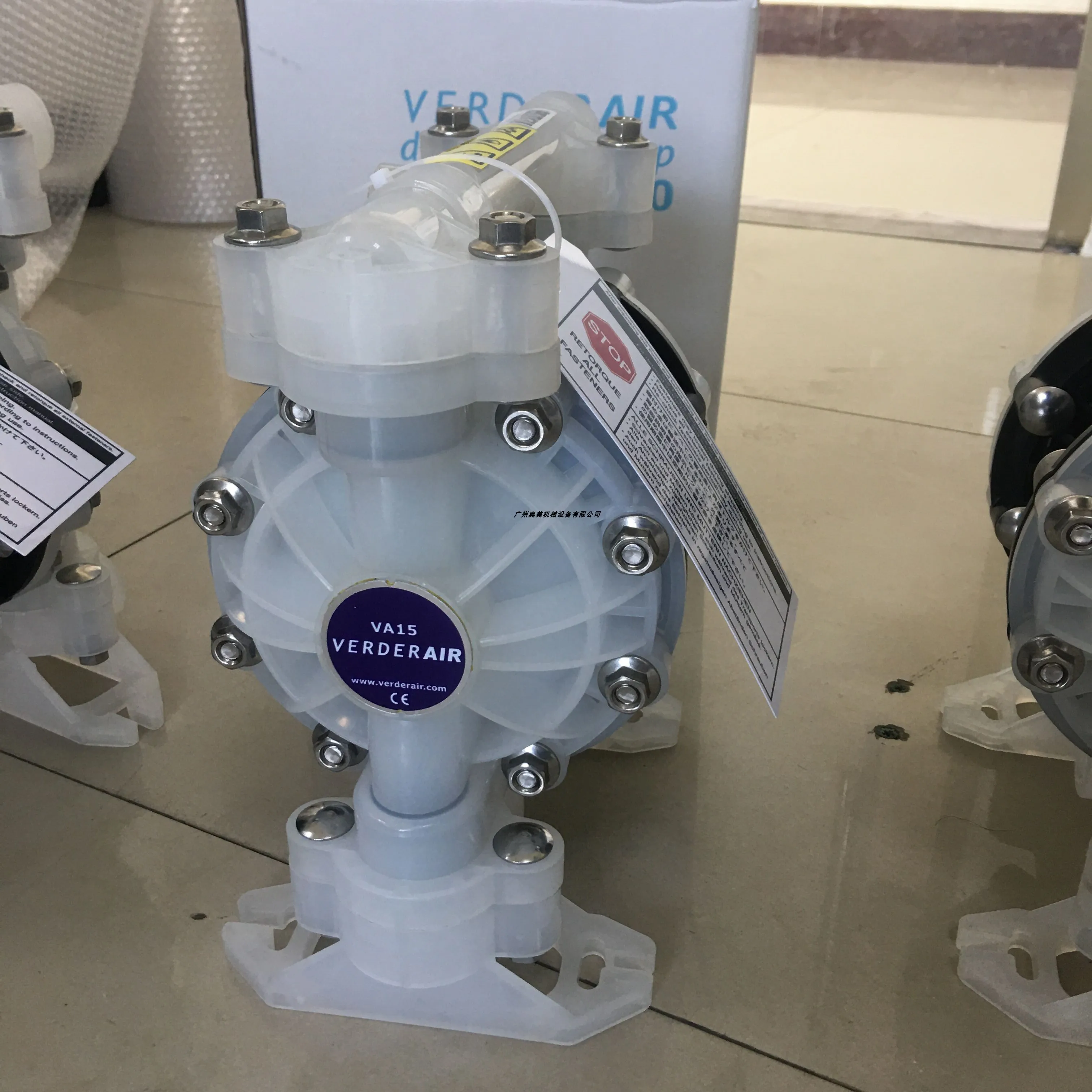 

VERDER Pneumatic Diaphragm Pump VA15PPPPTFTF VA25PPTFTFFE00 VA40PPTF