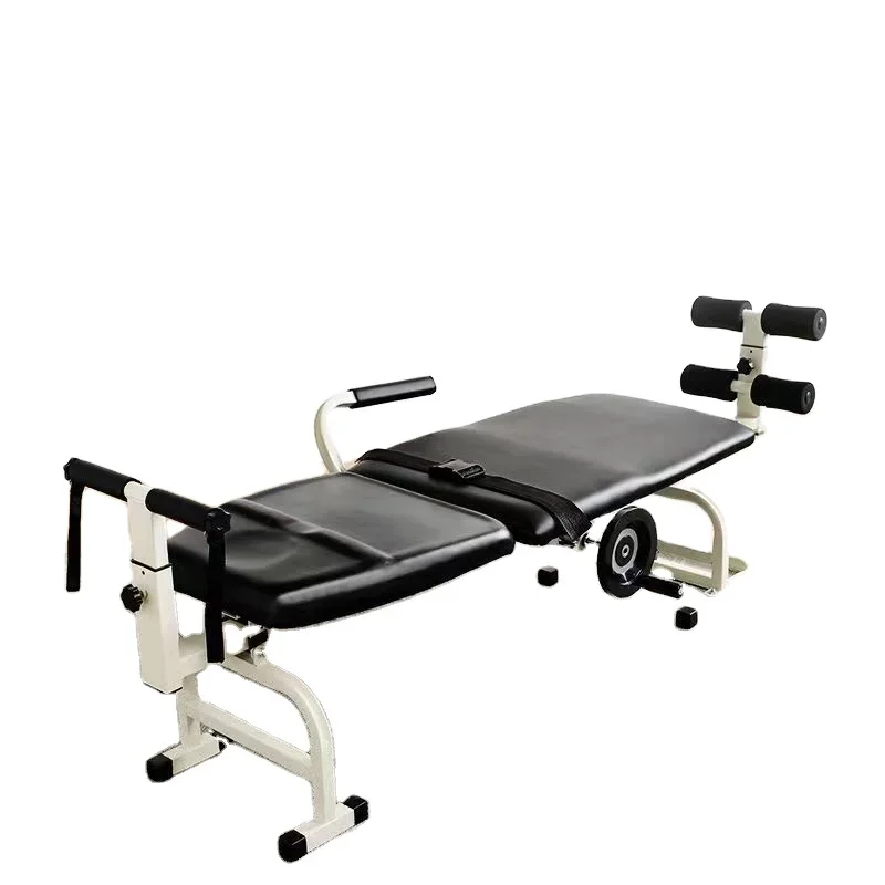 Medical Foldable  Cervical and lumbar traction bed multi-functional portable cervical and lumbar traction stretcher