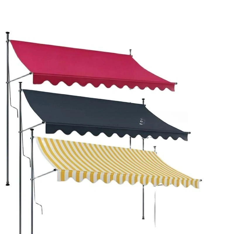 

Folding Retractable Upright Sunshade Canopy, Balcony, Courtyard, Residential Rain And Shading Toldo Tent