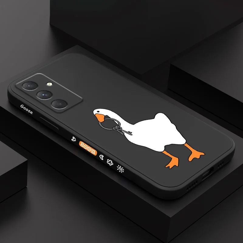 

Cute White Goose Phone Case For Samsung Galaxy A56 A36 A26 A16 A06 A55 A35 A25 A15 A05 A05S A54 A34 A24 A14 A04 A04S A04E 4G 5G