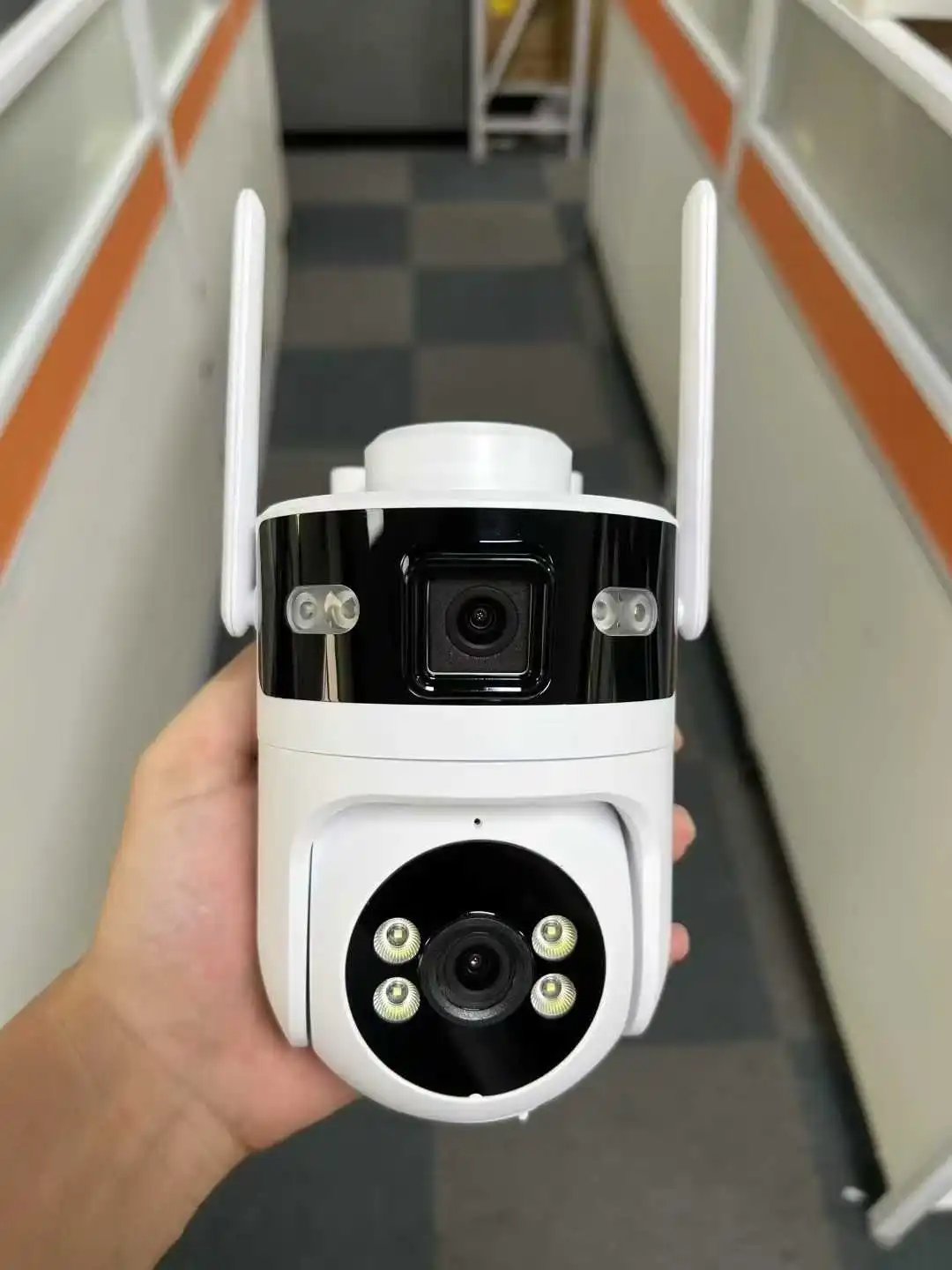 

4MP Dual Lens Yoosee APP Full Color WIFI IP Dome Camera AI Humanoid Detection Home Security CCTV Baby Monitor