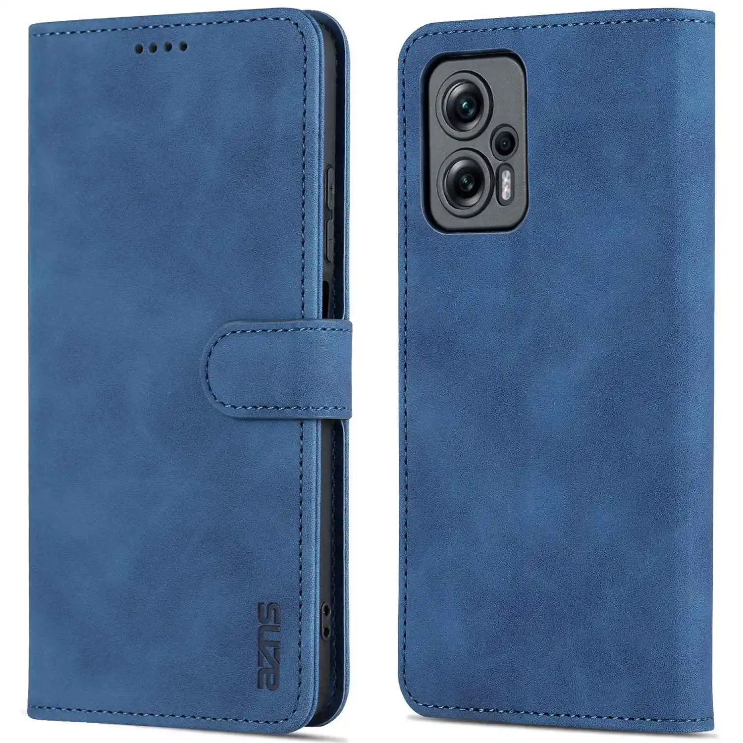 Azns para xiaomi redmi note 11t pro 5g/nota 11t pro + 5g/poco x4 gt 5g/redmi k50i 5g capa carteira de couro pu suporte dobrável f