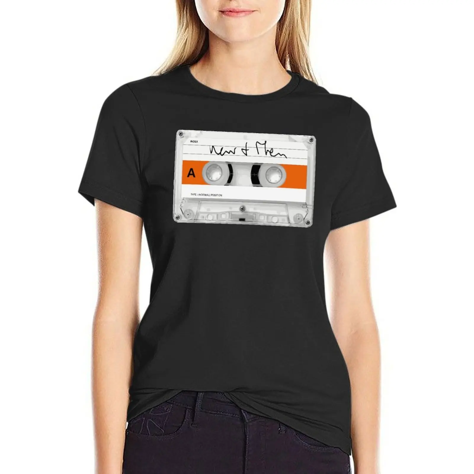 Now And Then - Cassette T-Shirt heavyweights shirts graphic tees sublime summer clothes for Women