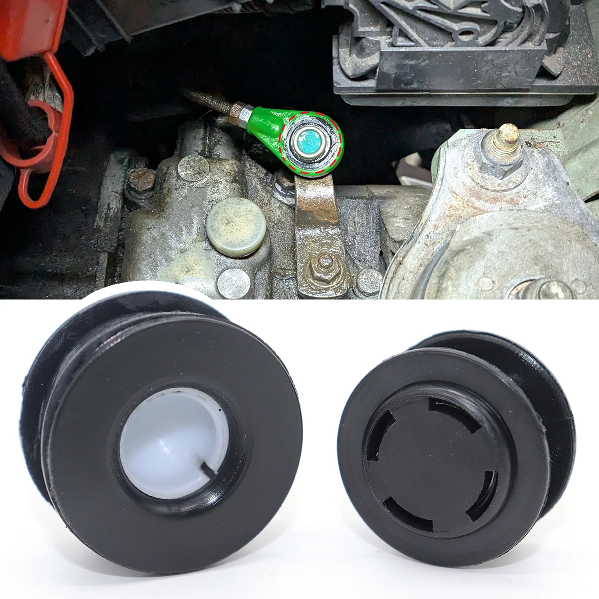 

Manual Gearbox Shift Cable Linkage For Vauxhall Combo Chrysler/Lancia Ypsilon Control Bushing Gear Shifter Lever Selector End