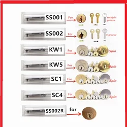 Lishi Tool-Serrures civiles 2 en 1, Boom 41, 42, SS002, SS001, KW5, SC1, SC4, Décodeur, Outils de serrurier à main pour tous les types