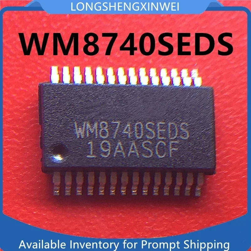 1PCS New WM8740SEDS WM8740 SSOP28 Patch DAC Chip IC Original Integrated Circuit