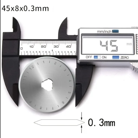Picture 4: 15Pcs Rotary cutting blade - replace with rotary blade 45mm circular trimmer - replace the blade - for sewing - tailor