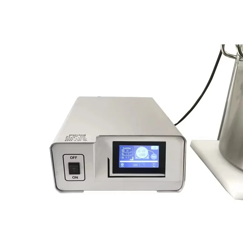1000W 2000W Portable Small Capacity Ultrasonic Mixer Ultrasonic Processor Homogenizer Extraction Machinery for Nanoemulsion
