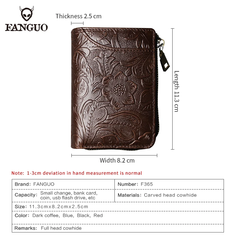 Echtes Leder Geldbörse Kartentasche Multifunktions-Kartenetui Führerscheinhalter Aufbewahrung Anti-Entmagnetisierung Brieftaschen-Organizer