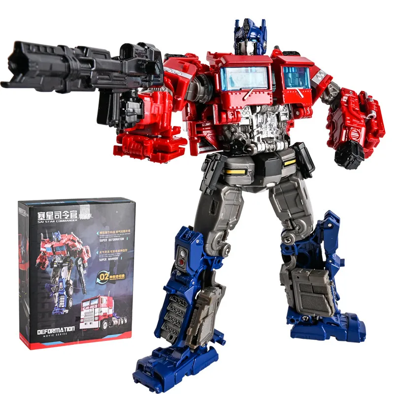 Transformação ss38 SS-38 série de cerco ss05 optimus op comandante sideswipe hound alerta vermelho filme ko figura de ação presente brinquedos