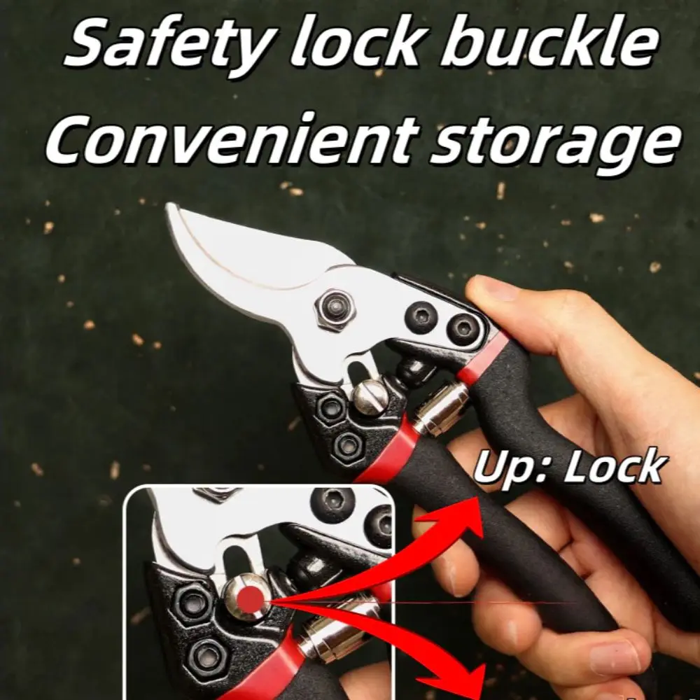 

Efficient Gardening Pruning Shear Multi-functional Heavy-Duty Branch Trimmer Durable Professional Garden Trimming Tool