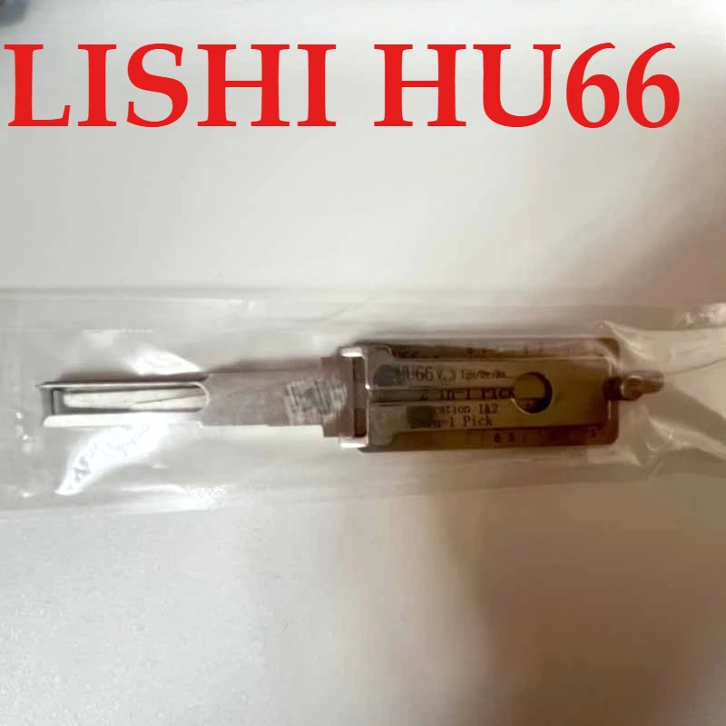 

1pcs HU66 Lishi Kit 2 in 1 Car Door Lock Picking Kit for VW for AUDI for SEAT for VAG Group Vehicles Lockpick Picks for Cars