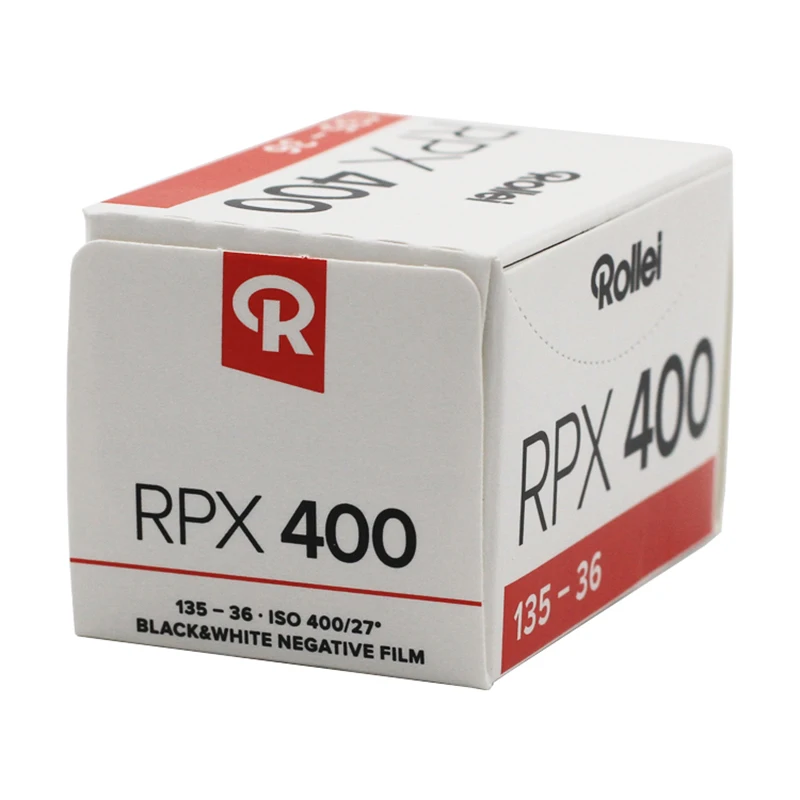 1-10 롤 Rollei RPX 400 135 35mm 흑백 네거티브 필름(36 노출/롤) Kodak 필름 카메라용(만료일: 3.2027)