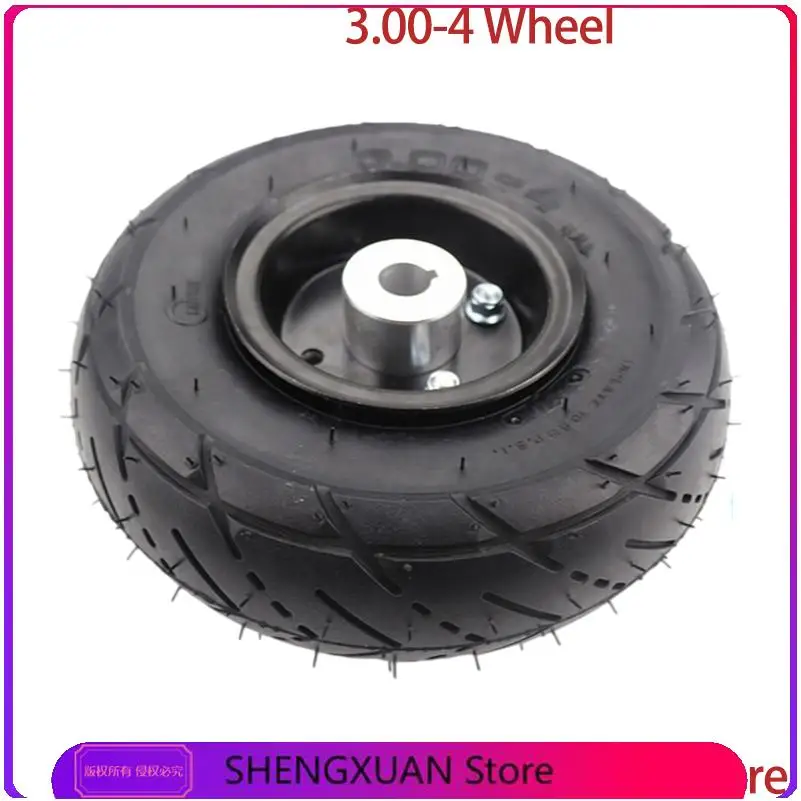 M17/19 Electric Scooter 3.00-4 Tire 10 inch Electric Scooter Road Tire 4-inch Alloy Wheel Hub Accessories