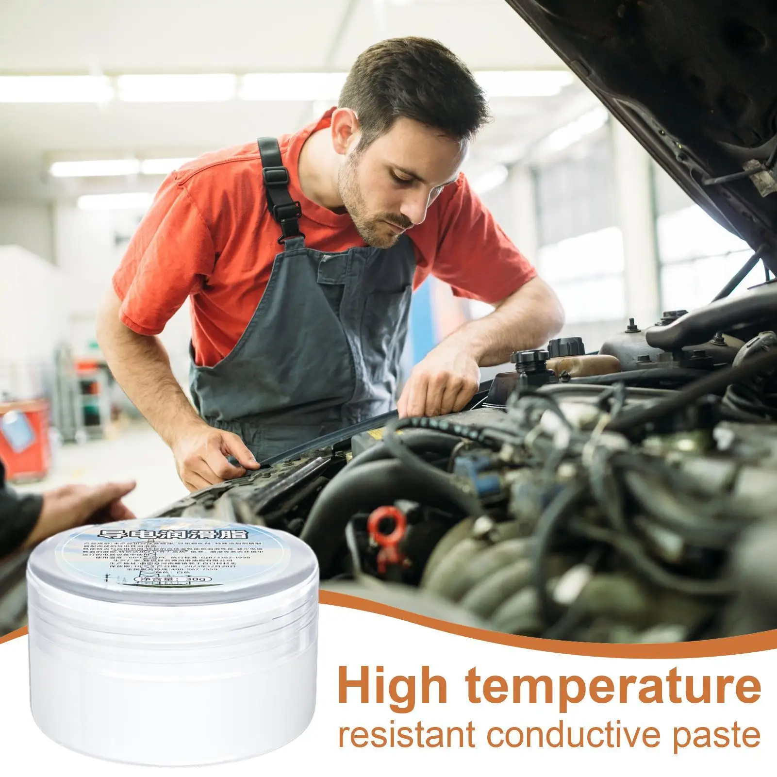 Electrical Contact Grease 30g Multi-Function Grease reduce friction Gelhigh temperature resistance Electronics Lubricant