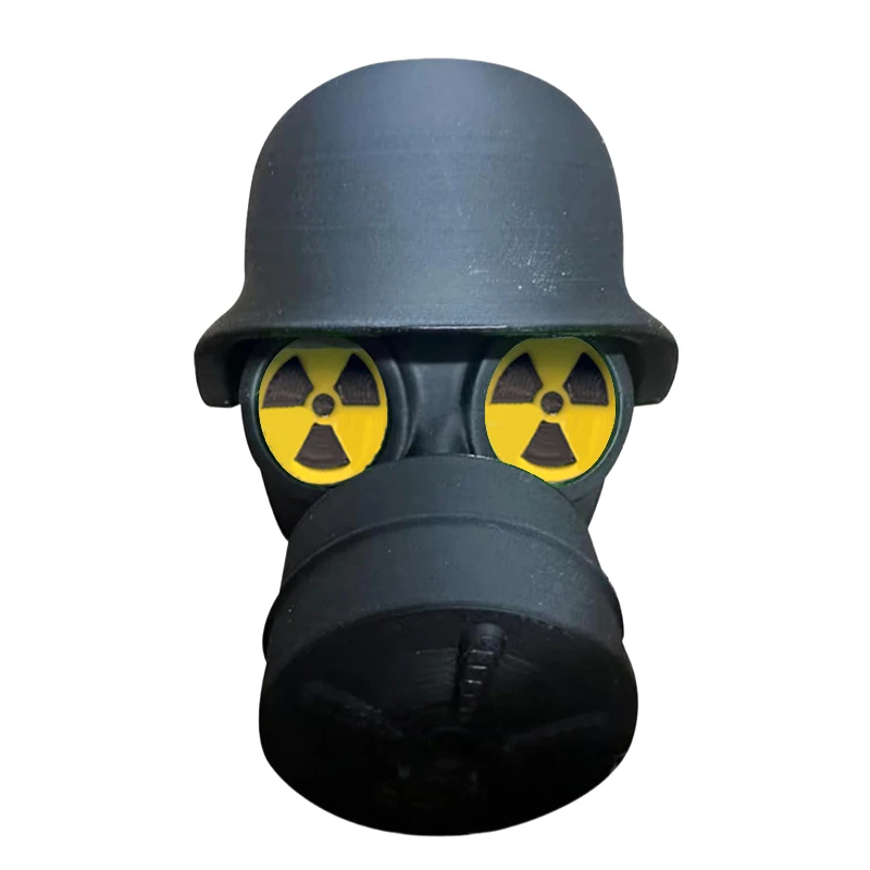 Couvercle d'attelage de remorque avec casque en acier et masque à gaz, couvercle de boule d'attelage de remorque imprimé en 3D, empêche la rouille du Tube récepteur