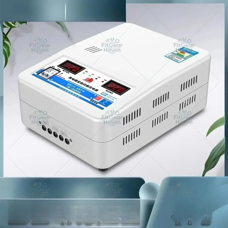 220V 15000W Automatic Voltage Stabilizer, High Power Voltage Regulator for Home AC