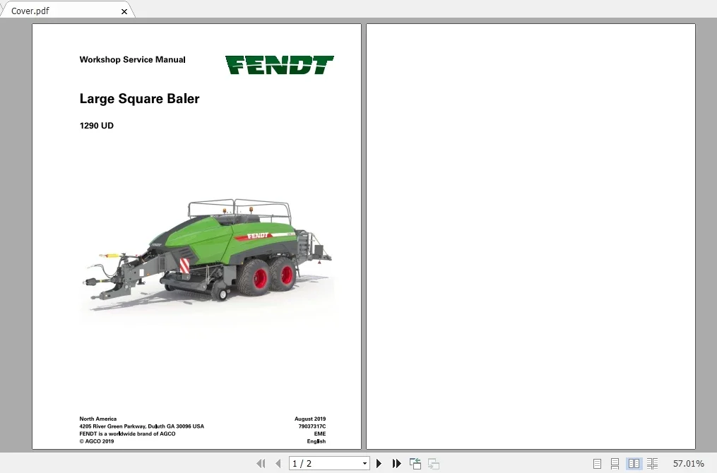 

Fendt EU Euro Agricultural Full 01.2020 PDF DVD Руководства по обслуживанию мастерской