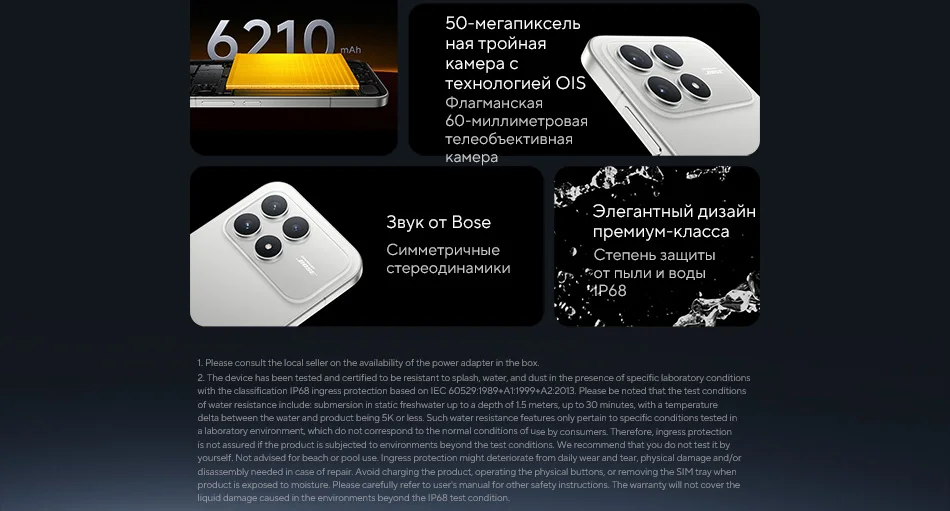 【World Premiere】POCO F8 Pro Global Version Smartphone Snapdragon8 Elite 6.59"120Hz HyperRGB AMOLED Display 6210mAh 100W Change