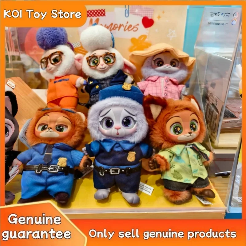 ~Original Zootopia Blind Box Cute Nick Judy Action Figure Plush Vinyl Doll Mystery Box Anime Figures Cartoon Collection Model To - view 6