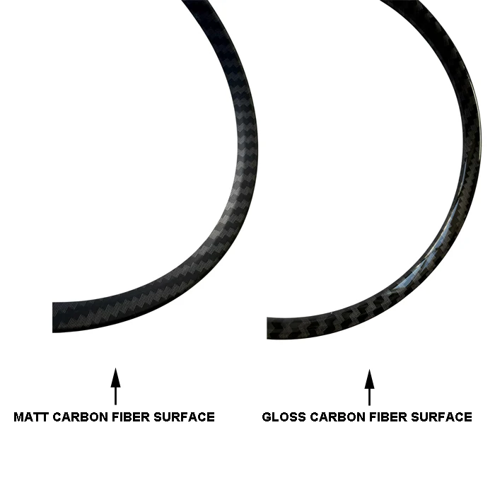 One Set of 5 Pieces - Matt Carbon Fiber Style Dashboard Dial Gauge Rings Bezel Trim For Porsche 911 997 GT3 GT3RS Turbo Targa view 6