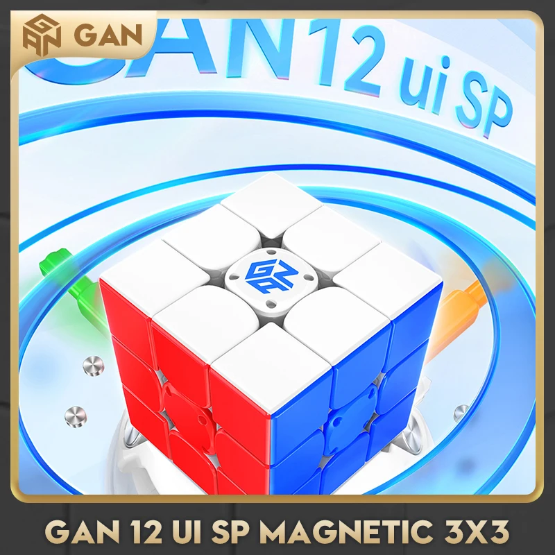 [CubeFun]GAN 12UI SP 3x3 Smart Cube Magnetische Magic Speed Cube Stickerloze Intelligente Professionele Fidget Speelgoed