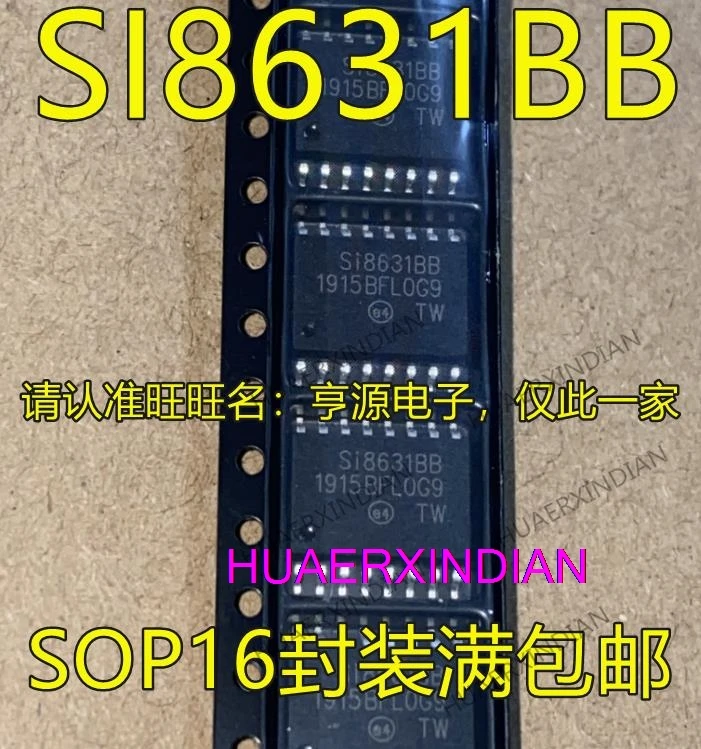 

10PCS New Original SI8631BB-B-ISR SI8631BB SOP16 /